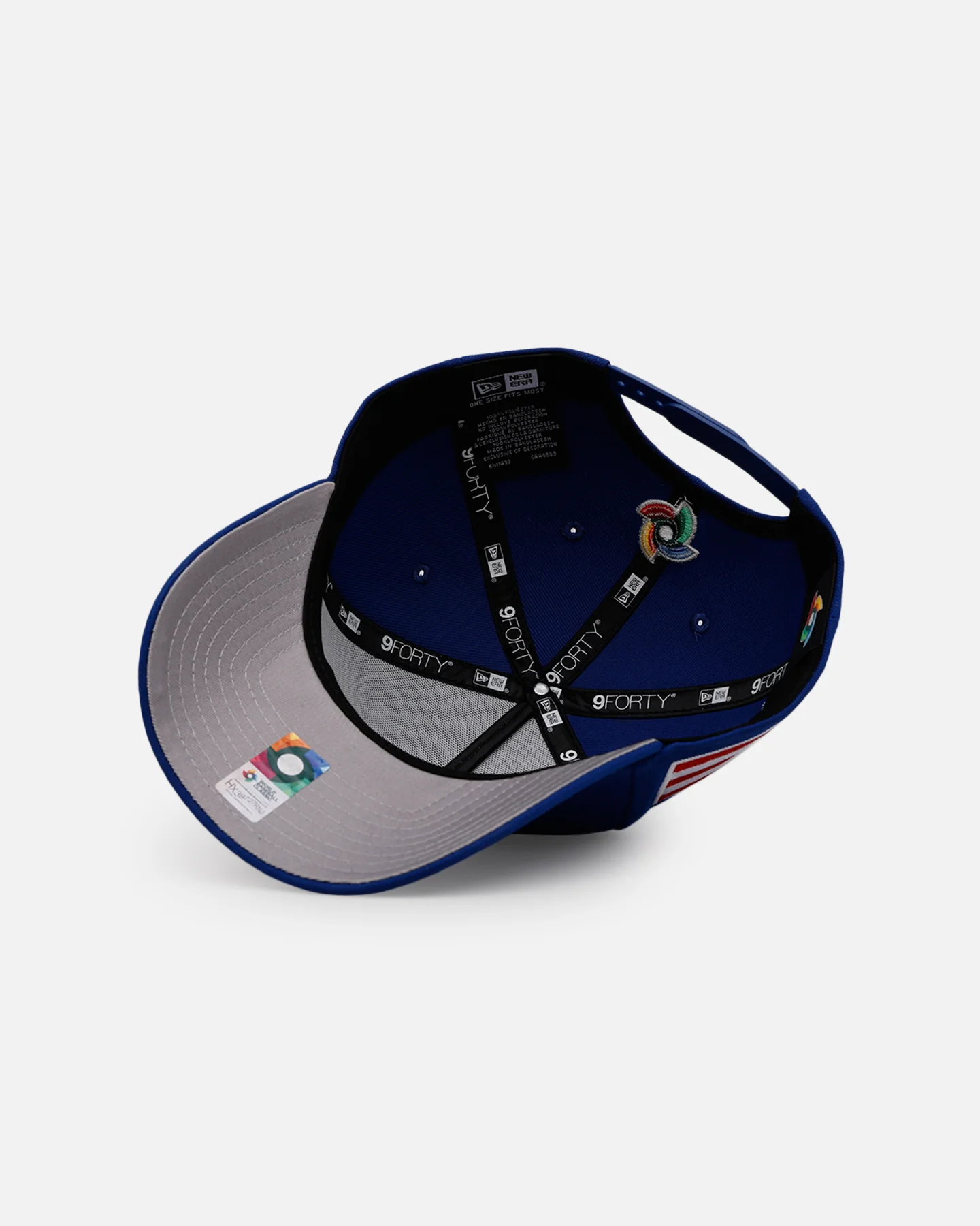 New Era Puerto Rico 'World Baseball Classic' 9FORTY A-Frame Snapback Official Team Color - Image 6