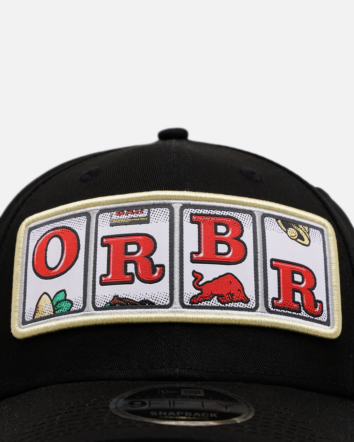 New Era Red Bull Racing 'Red Bull' Vegas Patch 9FIFTY Snapback Black - Image 5