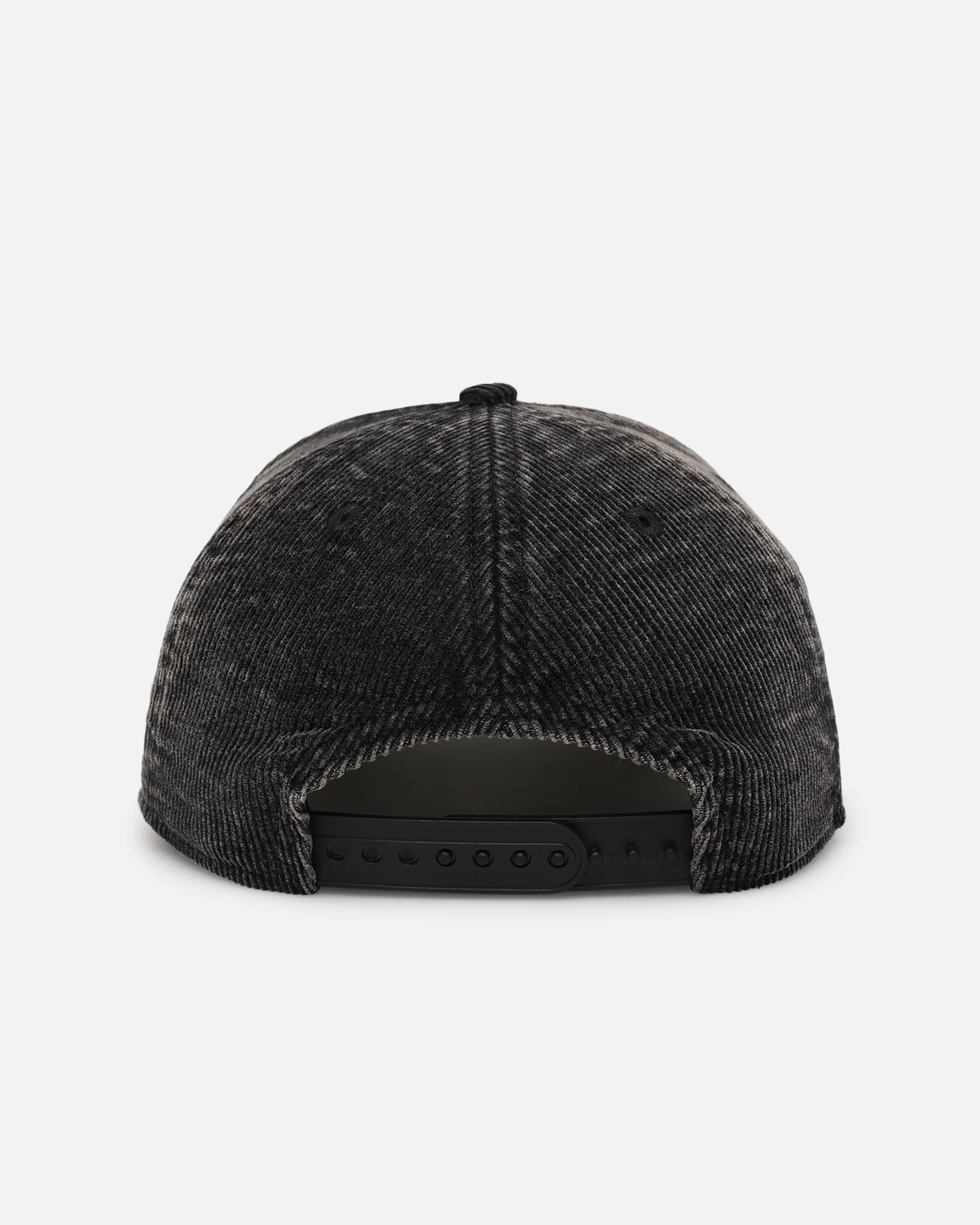 New Era Richmond Tigers 'Washed Corduroy' Pre-Curved Golfer Snapback Black/Kelly Green - Image 2