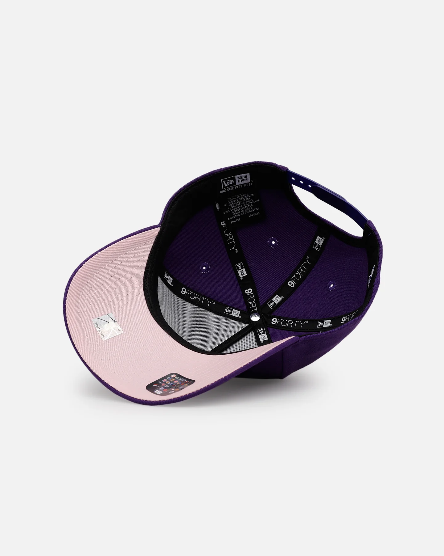New Era Sacramento Kings 'Team Color Hearts' 9FORTY A-Frame Snapback Official Team Color - Image 6