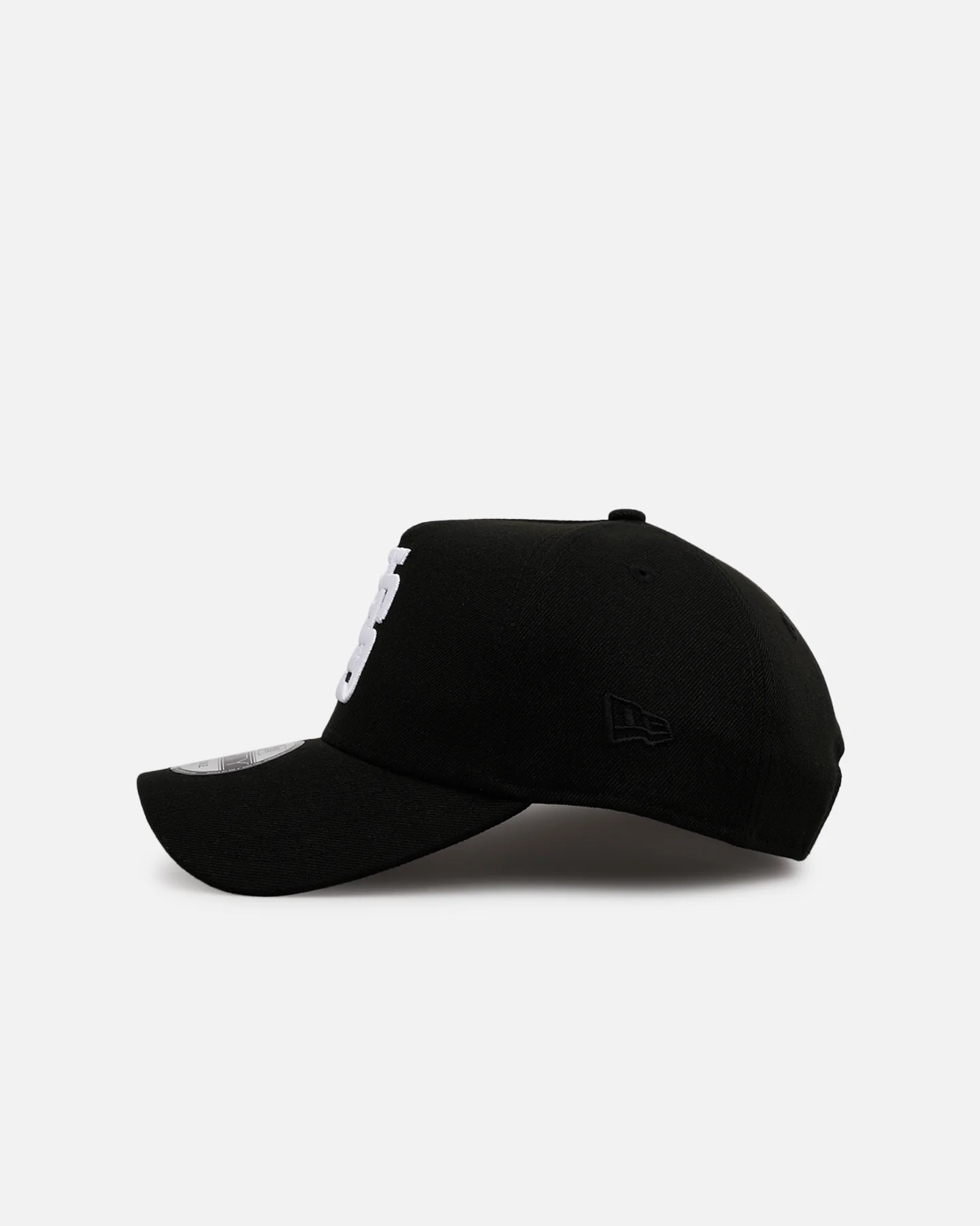 New Era San Francisco Giants 'Black White Upside Down Logo' 9FORTY A-Frame Snapback Black/White - Image 4