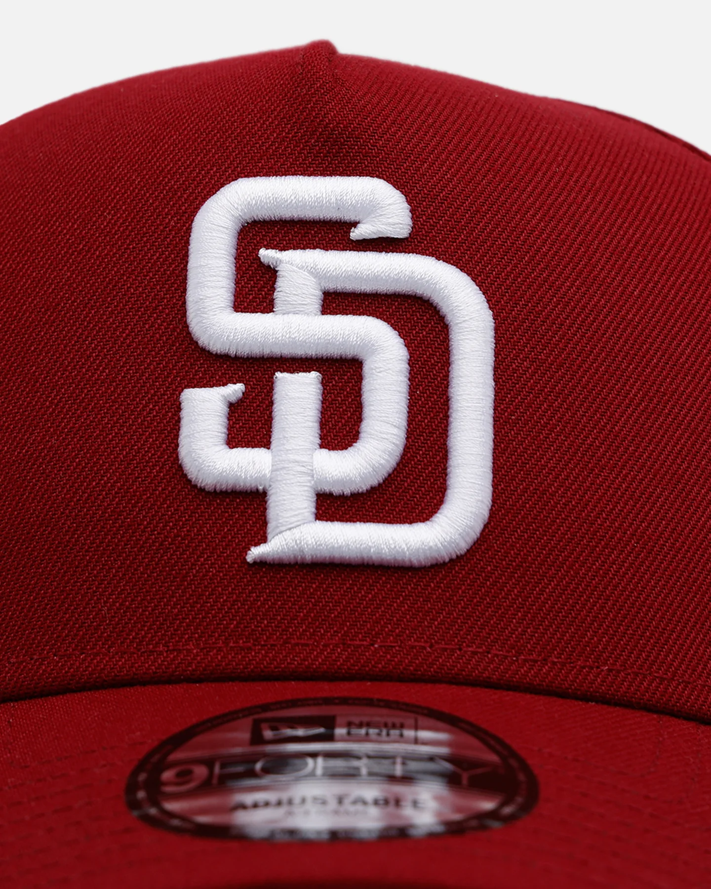 New Era San Diego Padres 'Candy Apple' 9FORTY A-Frame Snapback Cardinal - Image 5