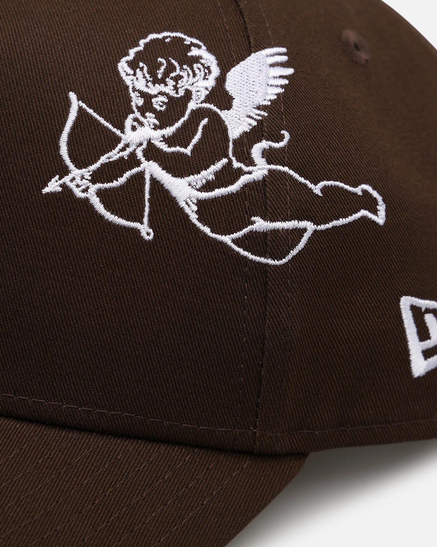 New Era San Diego Padres 'Cherub Official Team Color' 9FORTY A-Frame Snapback Brown - Image 7