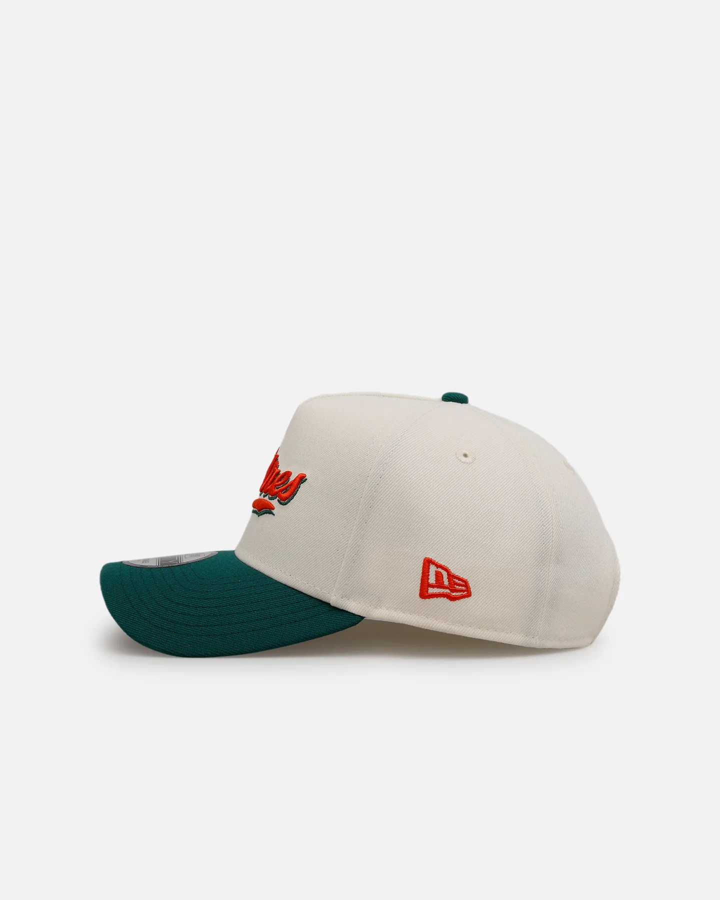 New Era San Diego Padres 'Citrus' 9FORTY A-Frame Snapback Chrome/Green/Orange - Image 4