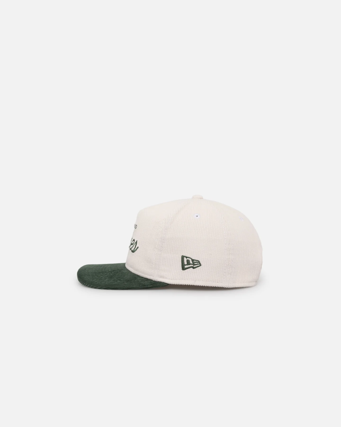 New Era San Diego Padres 'Currency Corduroy' Golfer Pre-Curved Snapback Chrome White - Image 5