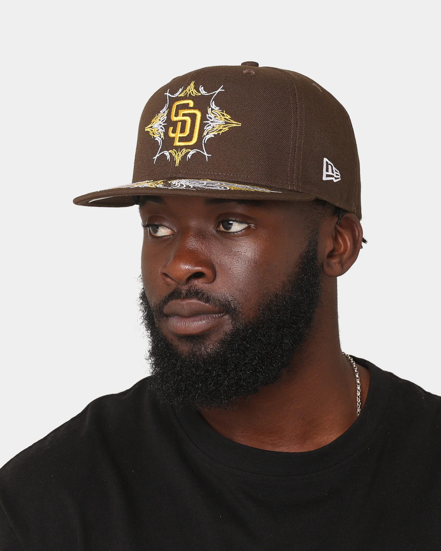 New Era San Diego Padres 'Flare Designs' 59FIFTY Fitted Original Team Colours - Image 2
