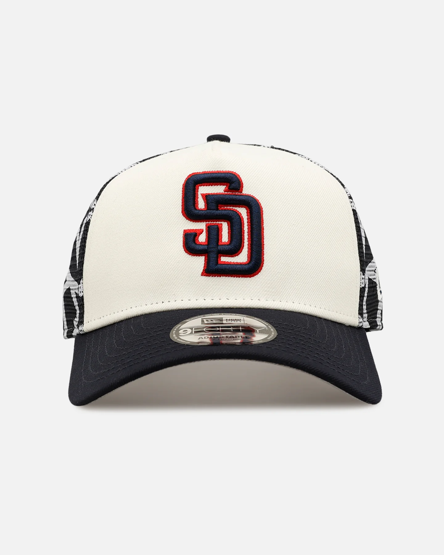 New Era San Diego Padres  'Forth Of July' 9FORTY A-Frame Snapback Chrome/Navy