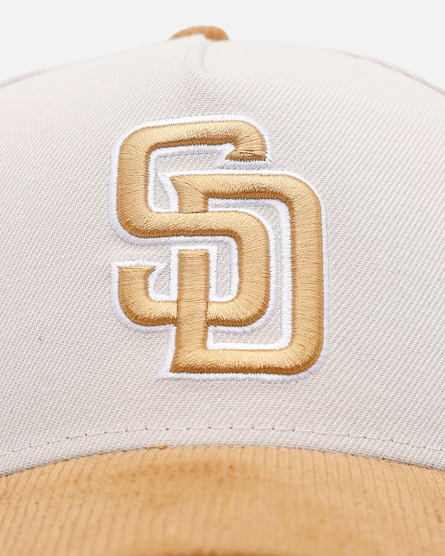 New Era San Diego Padres 'Honey Pot' 9FORTY A-Frame Snapback Stone/Wheat - Image 5