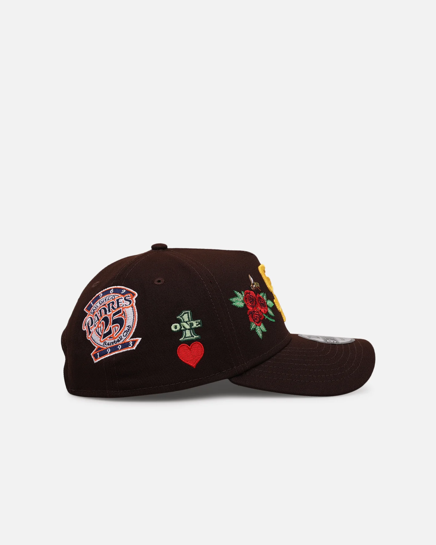 New Era San Diego Padres 'One Love' 9FORTY A-Frame Snapback Official Team Color - Image 3