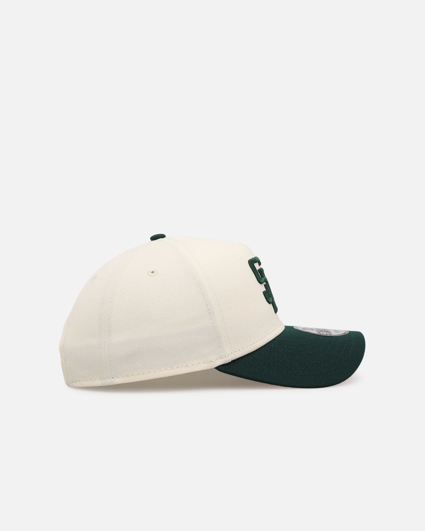 New Era San Diego Padres 'Pink Satin Hearts Green' 9FORTY A-Frame Snapback Chrome/Dark Green - Image 3