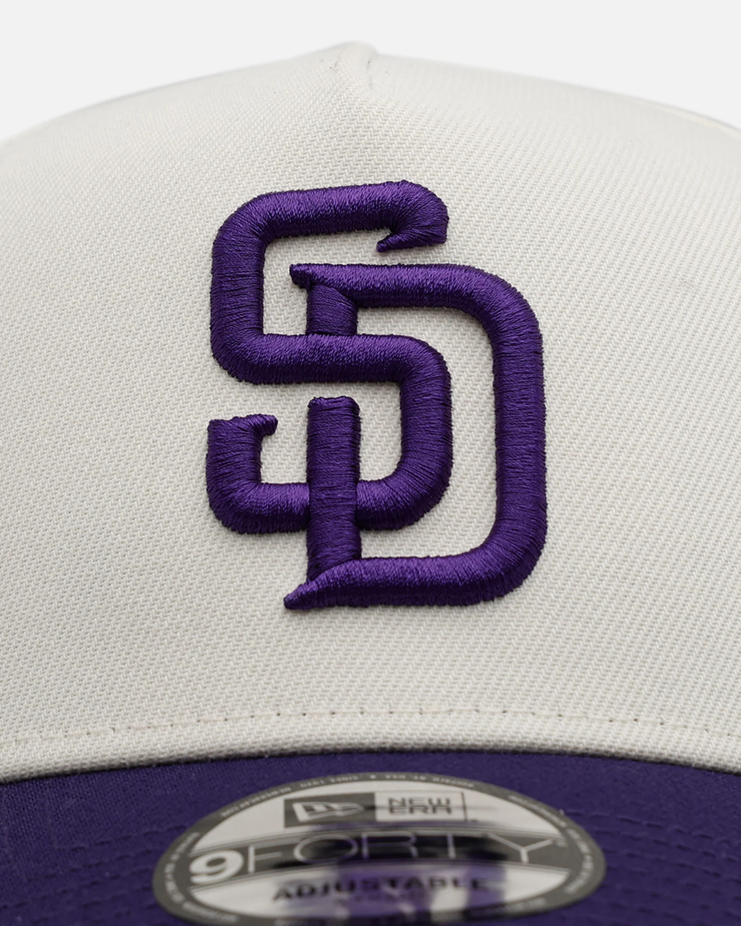 New Era San Diego Padres 'Purple Haze 2.0' 9FORTY A-Frame Snapback Chrome/Purple - Image 6