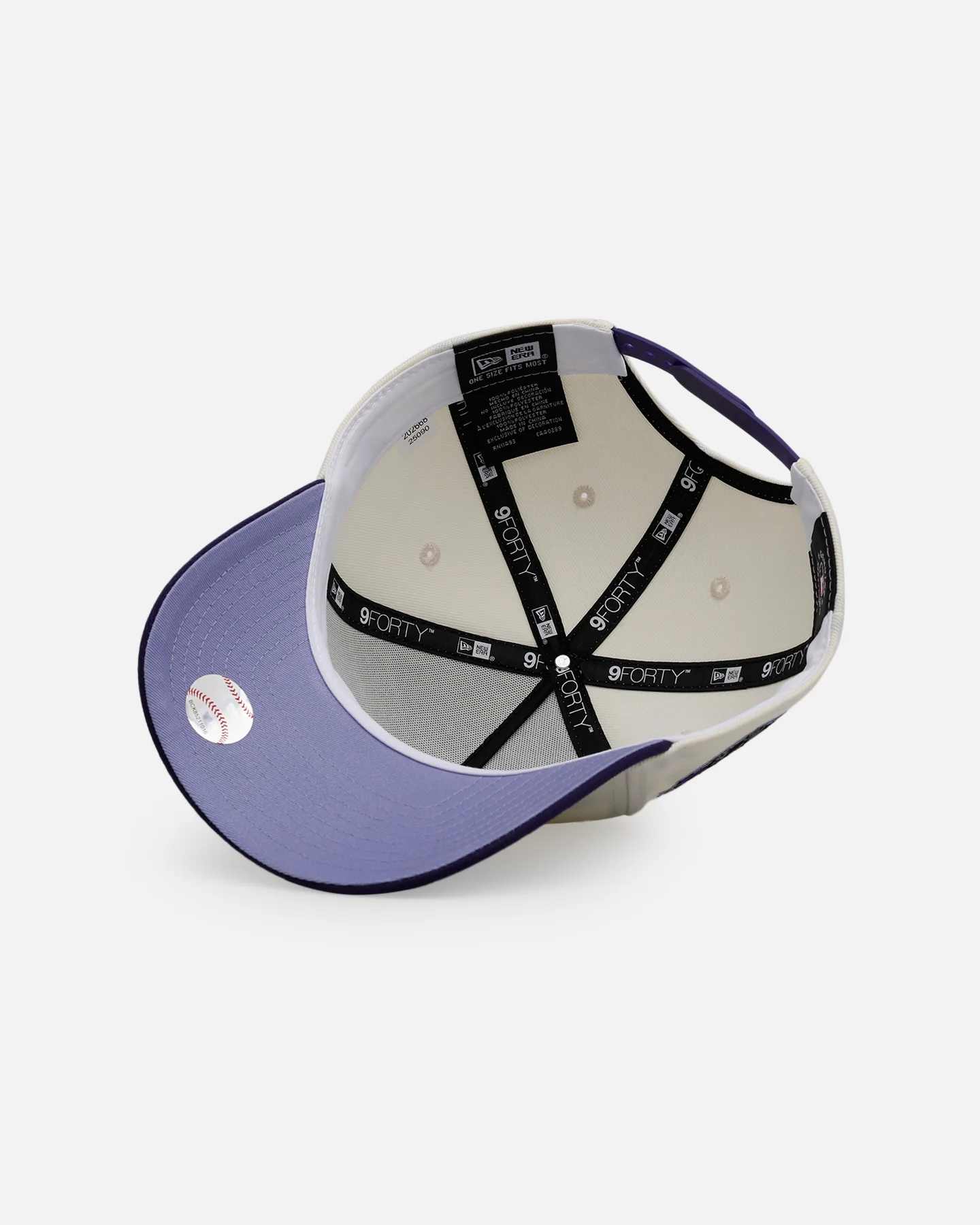 New Era San Diego Padres 'Purple Haze 2.0' 9FORTY A-Frame Snapback Chrome/Purple - Image 7