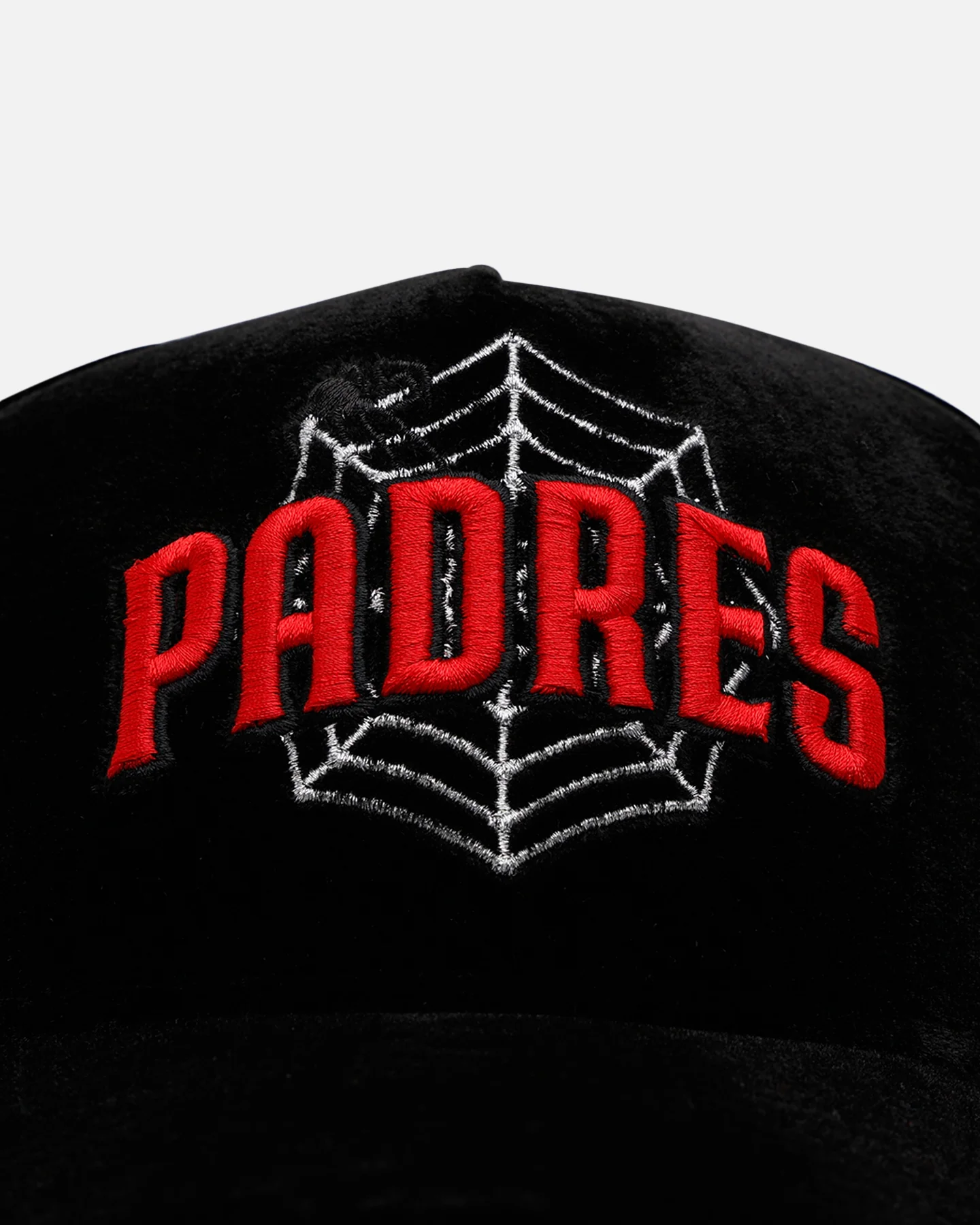 New Era San Diego Padres 'Spider Web' 9FORTY A-Frame Snapback Black/Red - Image 6