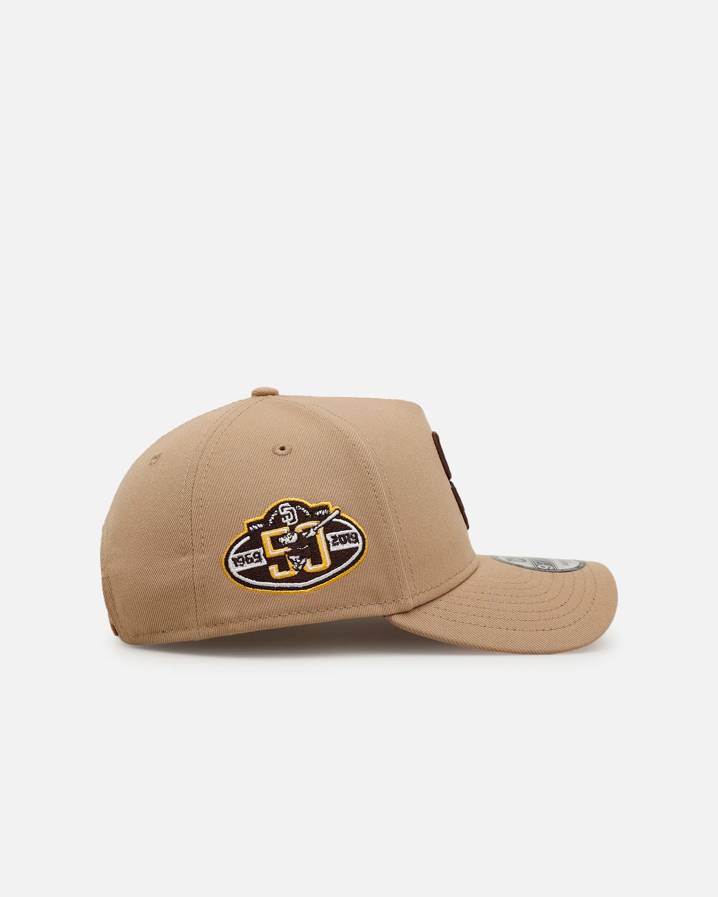 New Era San Diego Padres 'Tan Pink' 9FORTY A-Frame Snapback Tan - Image 3