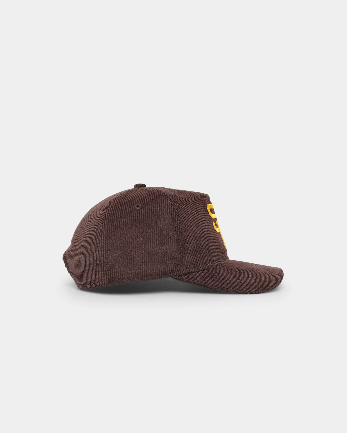 New Era San Diego Padres 'Throwback Corduroy' Golfer Snapback Dark Brown - Image 3