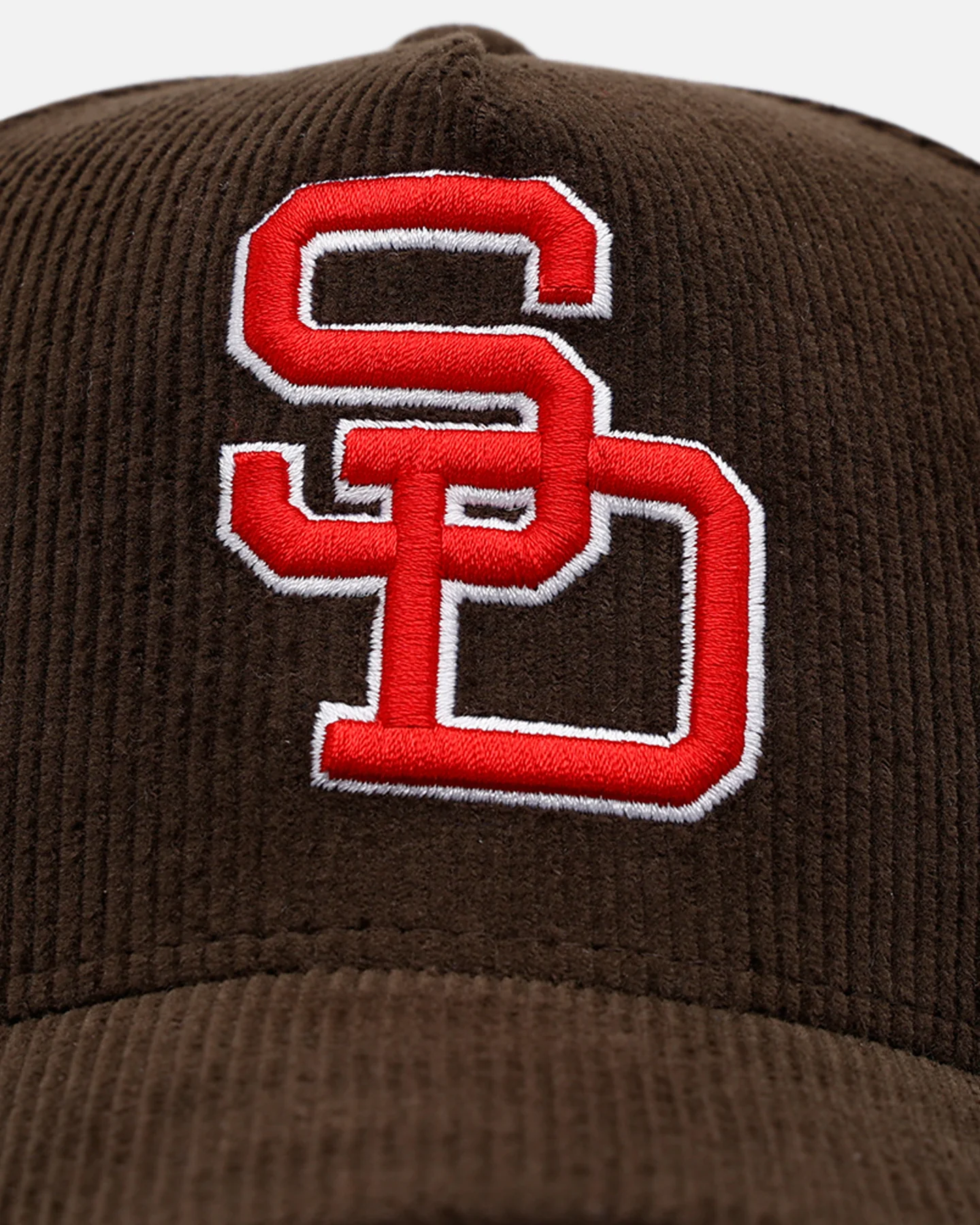 New Era San Diego Padres 'Walnut Cord' 9FORTY A-Frame Corduroy Snapback Walnut - Image 6