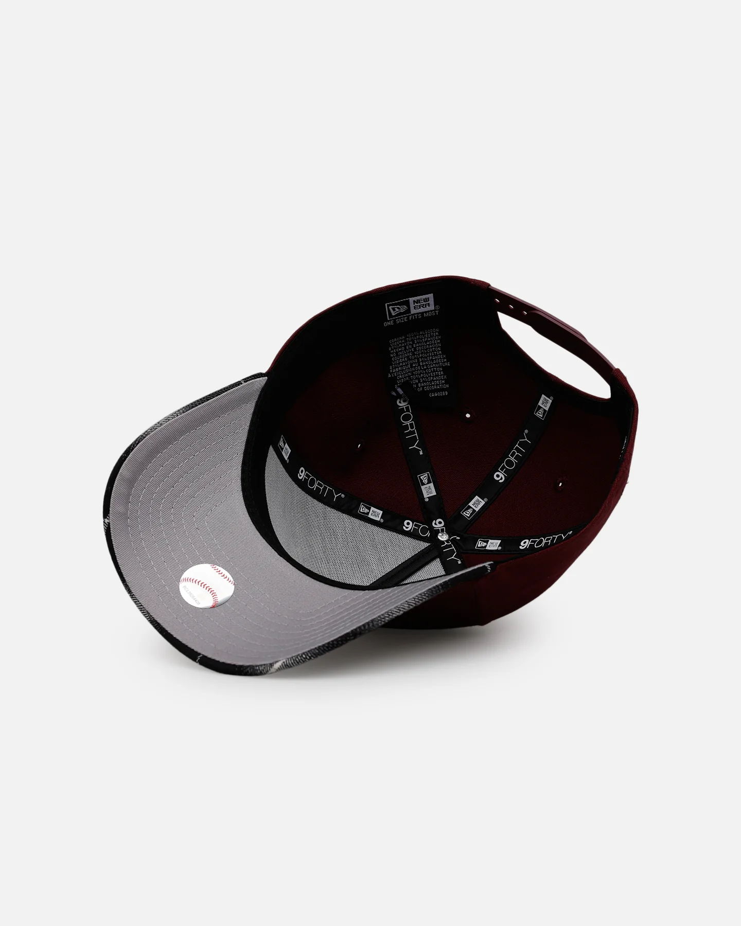 New Era San Diego Padres 'Workwear' 9FORTY A-Frame Snapback Maroon - Image 7