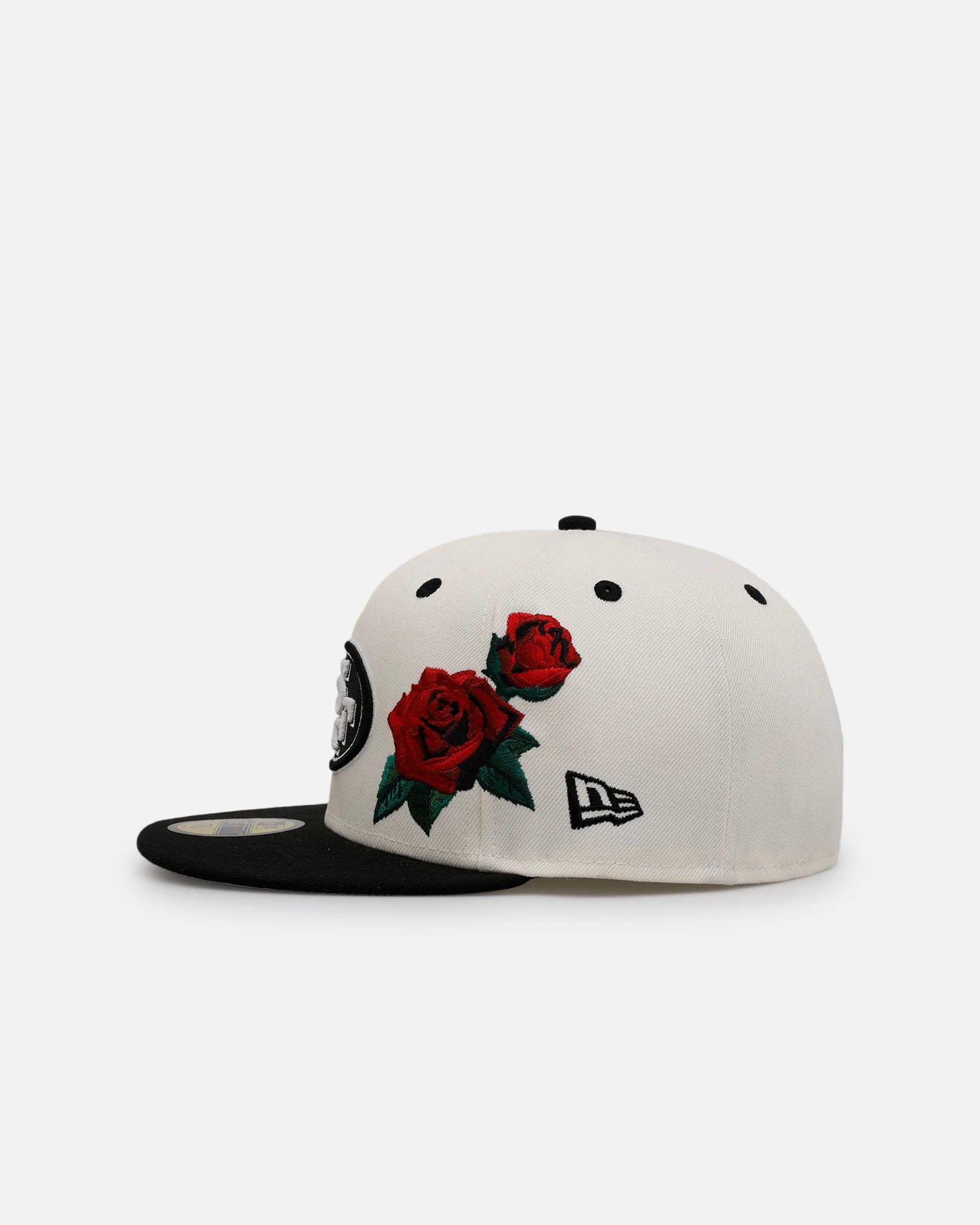 New Era San Francisco 49ers 'Chrome Black Roses' 59FIFTY Fitted Chrome/Black - Image 4