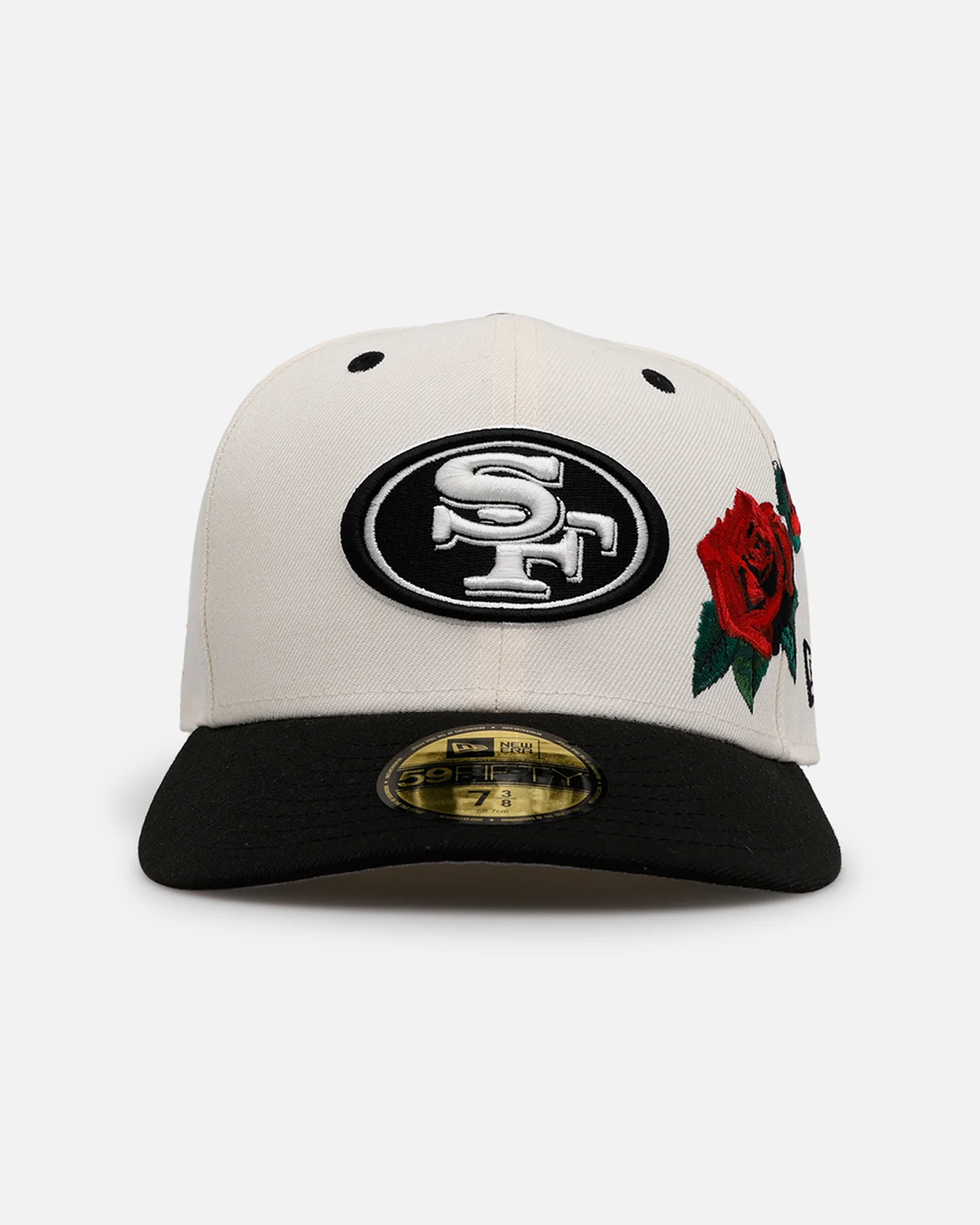 New Era San Francisco 49ers 'Chrome Black Roses' 59FIFTY Fitted Chrome/Black - Image 7