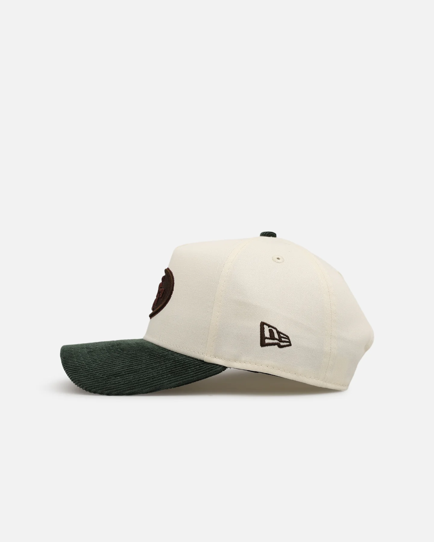 New Era San Francisco 49ers 'Chrome White Green' Corduroy Visor 9FORTY A-Frame Snapback Chrome - Image 5