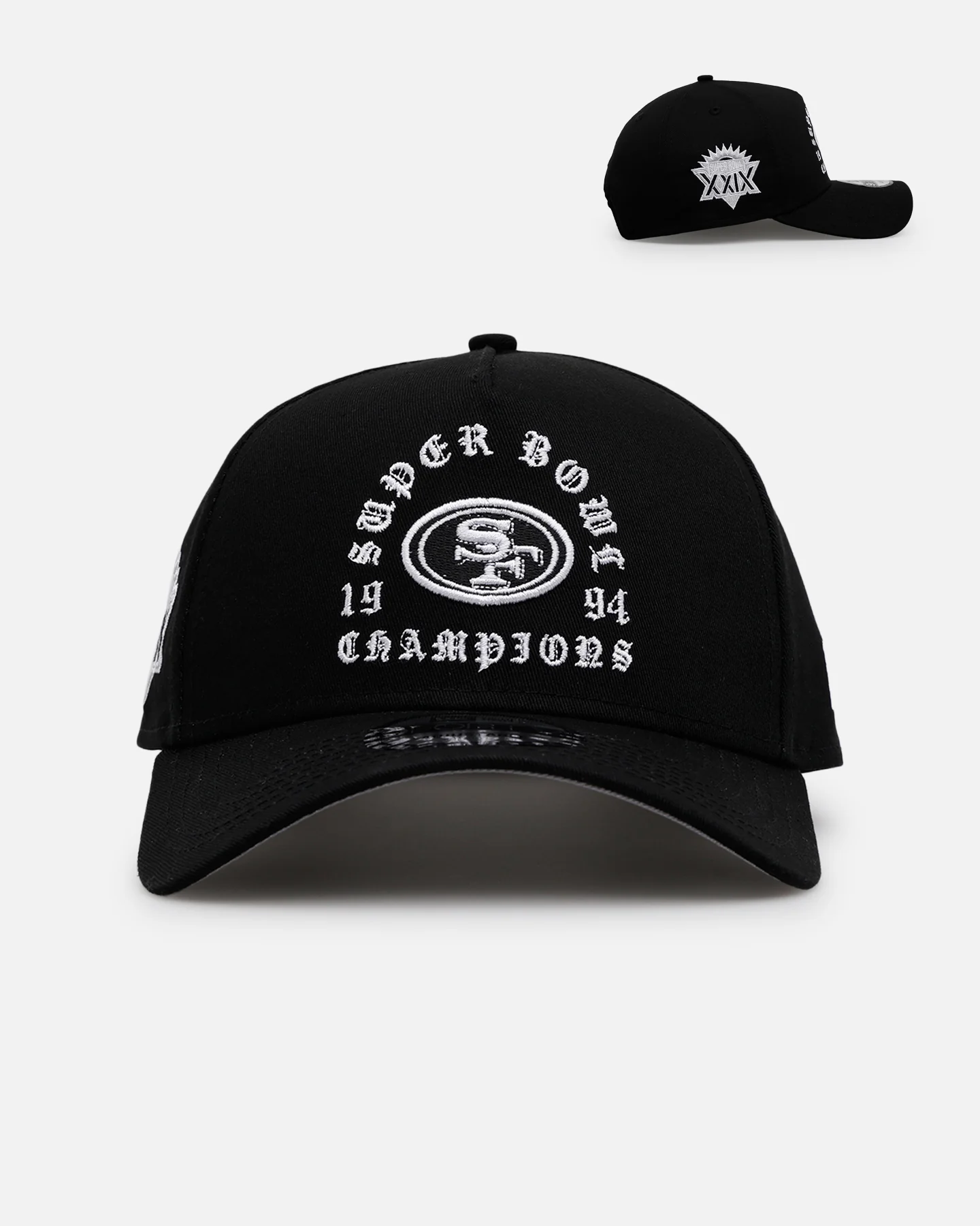 New Era San Francisco 49ers 'Gothic Arch 2.0' 9FORTY A-Frame Snapback Black/White