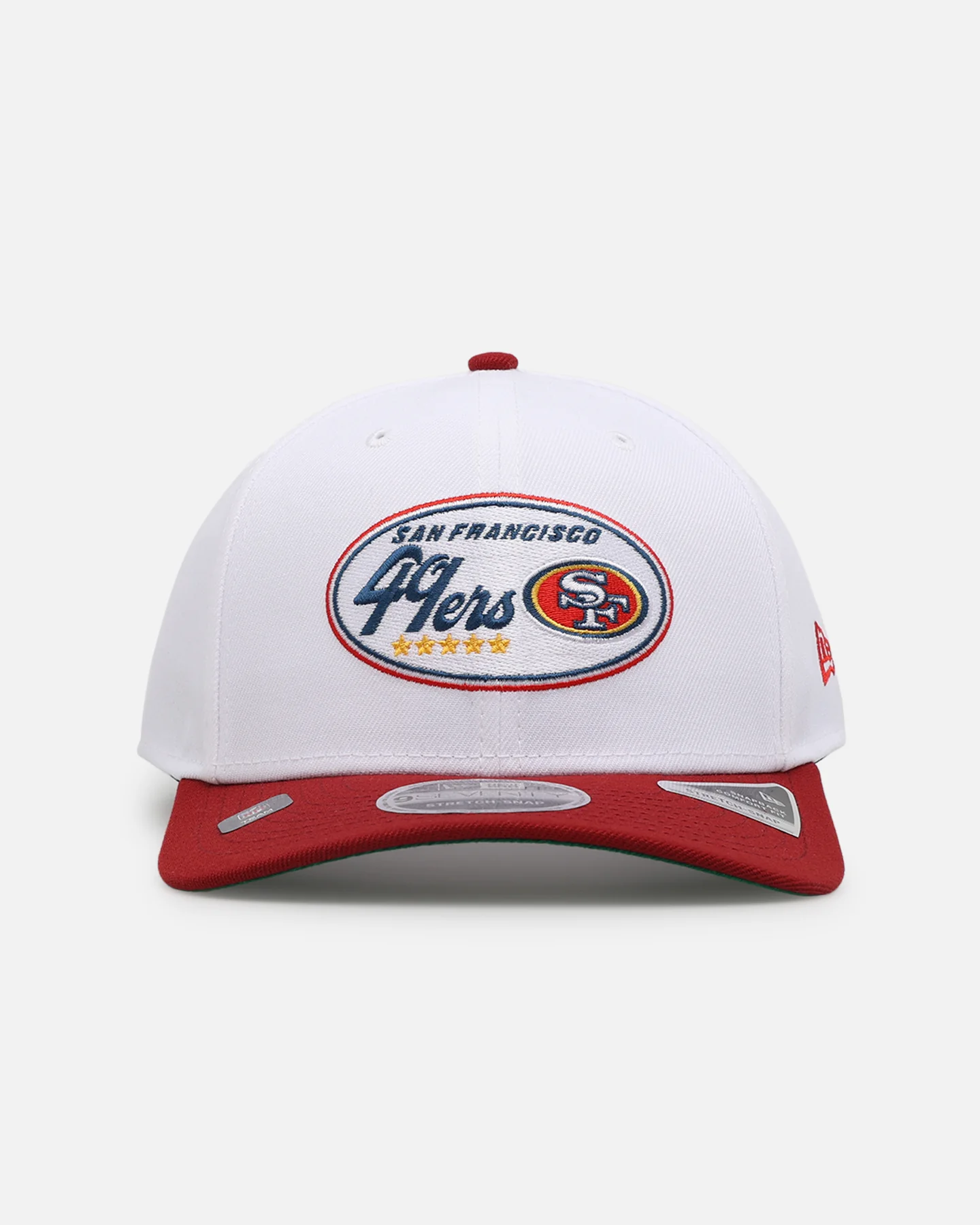New Era San Francisco 49ers "Independence Day" 9SEVENTY Snapback Chrome White