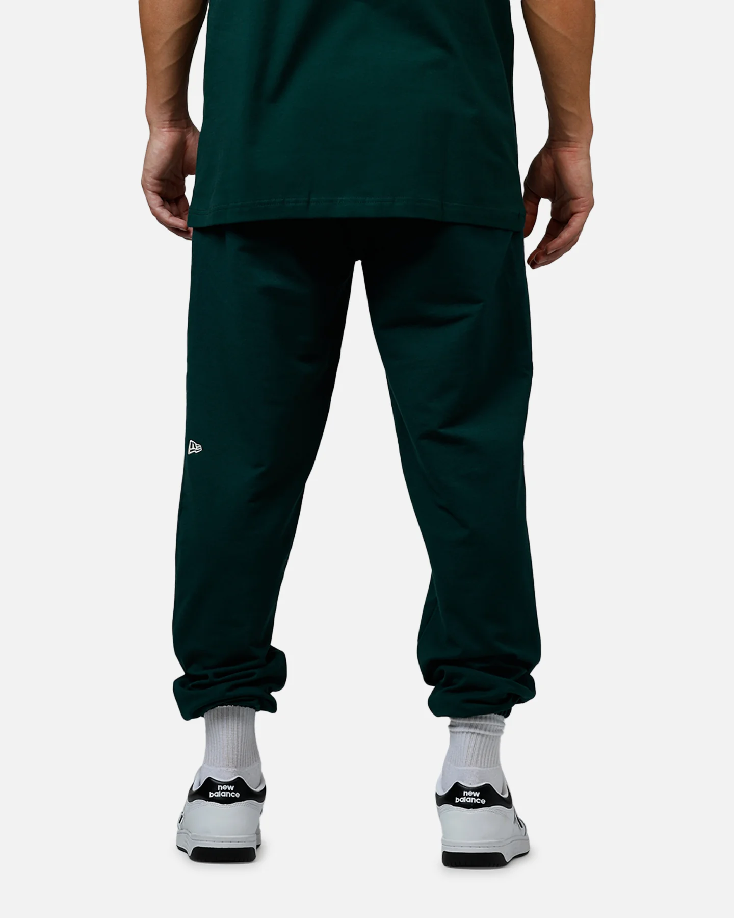 New Era San Francisco 49ers Logo Select Sweat Pants Dark Green - Image 5