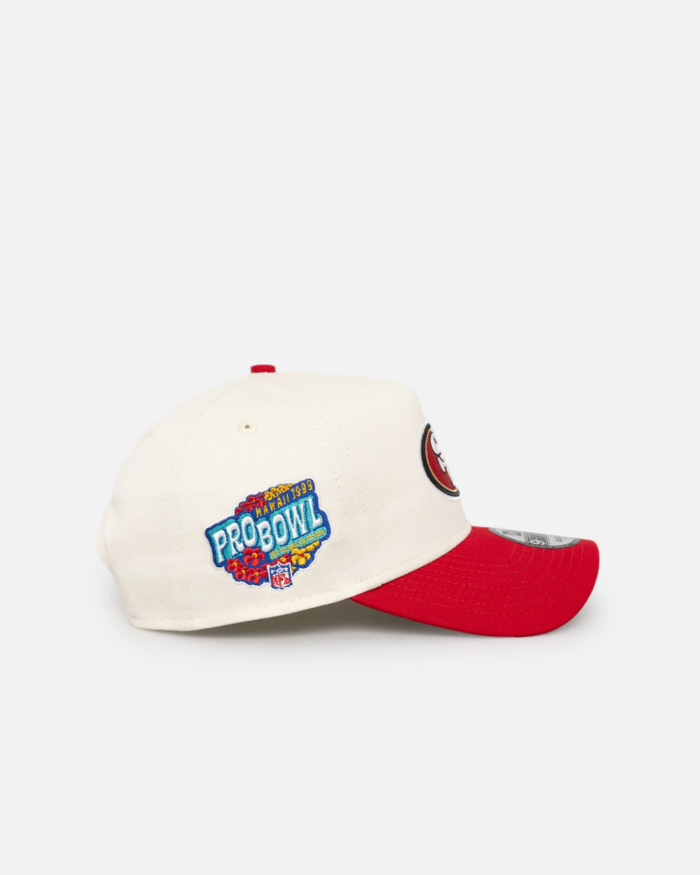 New Era San Francisco 49ers 'NFL City Originals' 9FORTY A-Frame Snapback Chrome White/OTC - Image 4
