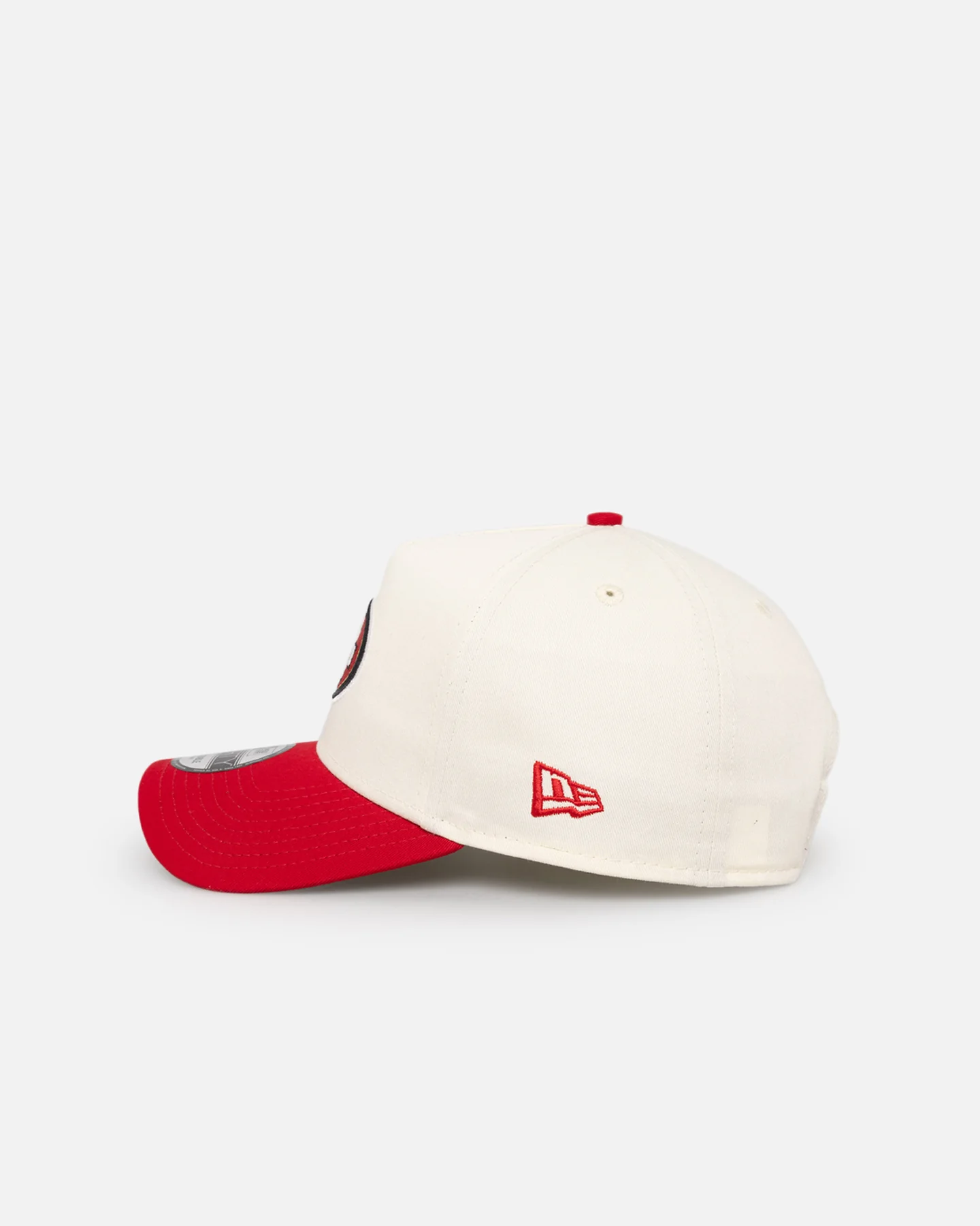 New Era San Francisco 49ers 'NFL City Originals' 9FORTY A-Frame Snapback Chrome White/OTC - Image 5