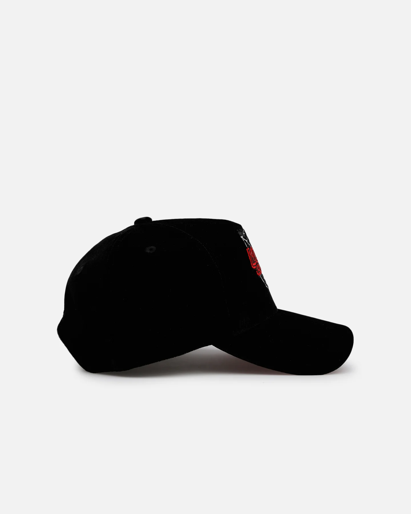 New Era San Francisco 49ers 'Spider Web' 9FORTY A-Frame Snapback Black/Red - Image 4