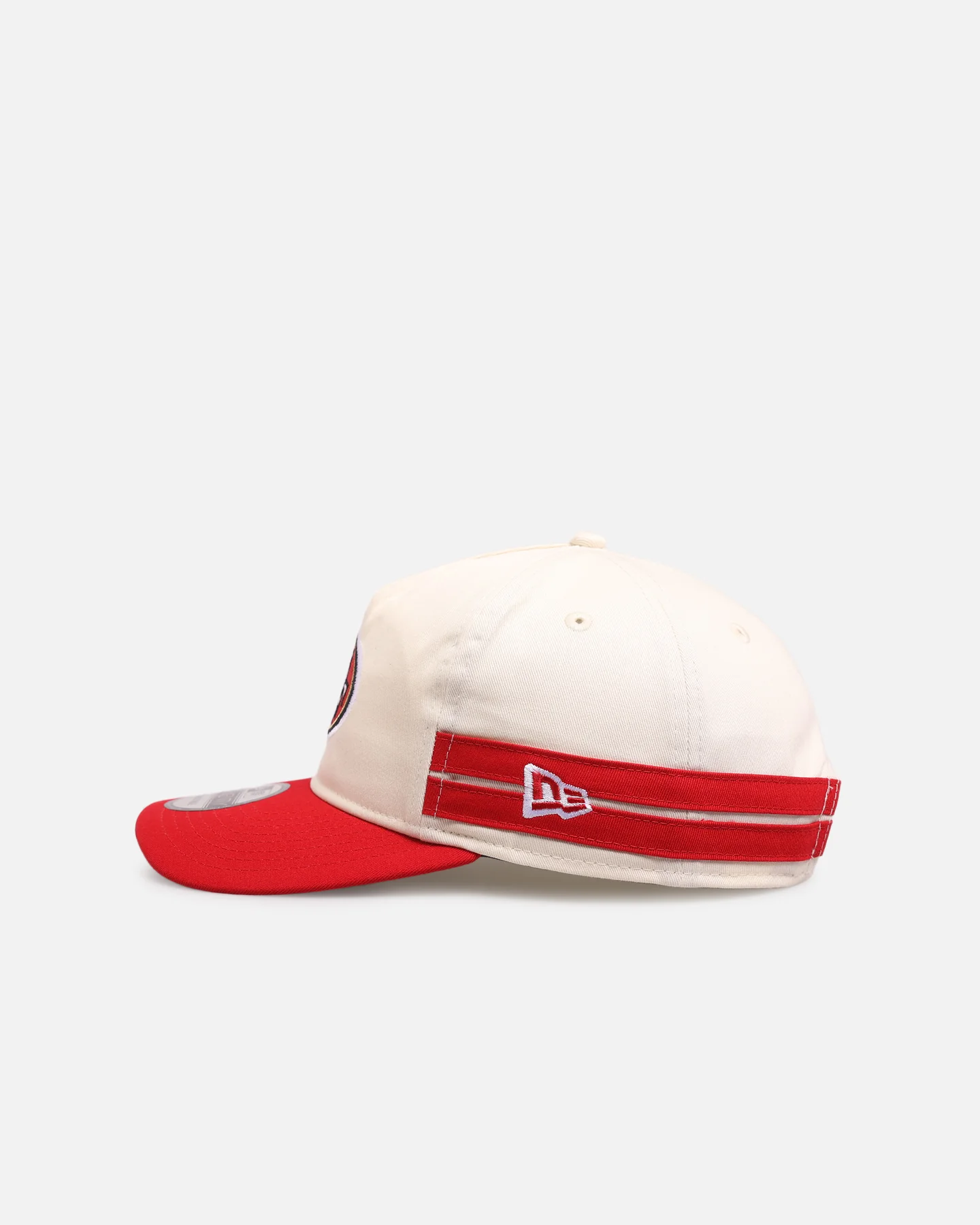 New Era San Francisco 49ers 'Stripe' 19TWENTY Snapback Chrome/Official Team Color - Image 3