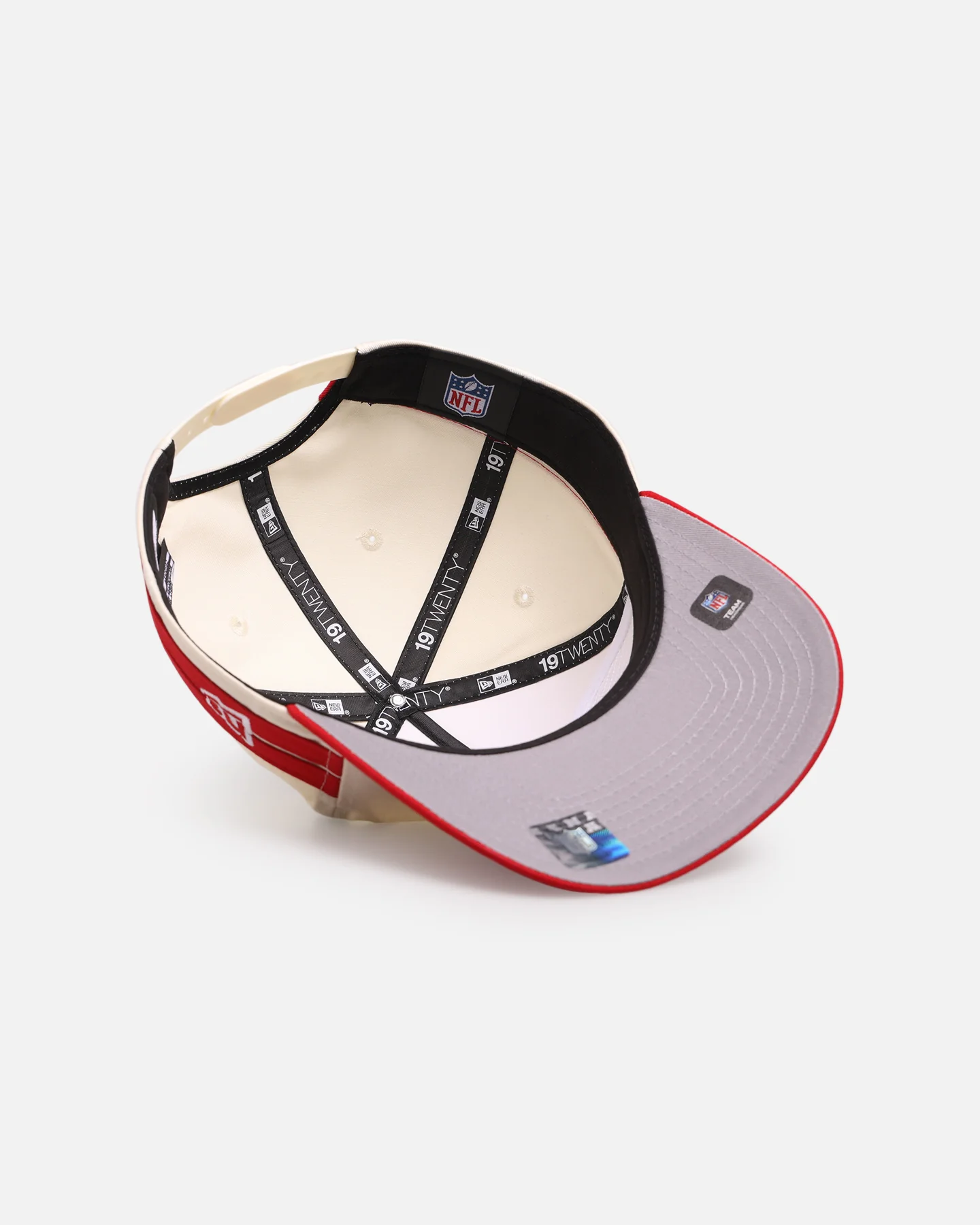 New Era San Francisco 49ers 'Stripe' 19TWENTY Snapback Chrome/Official Team Color - Image 6