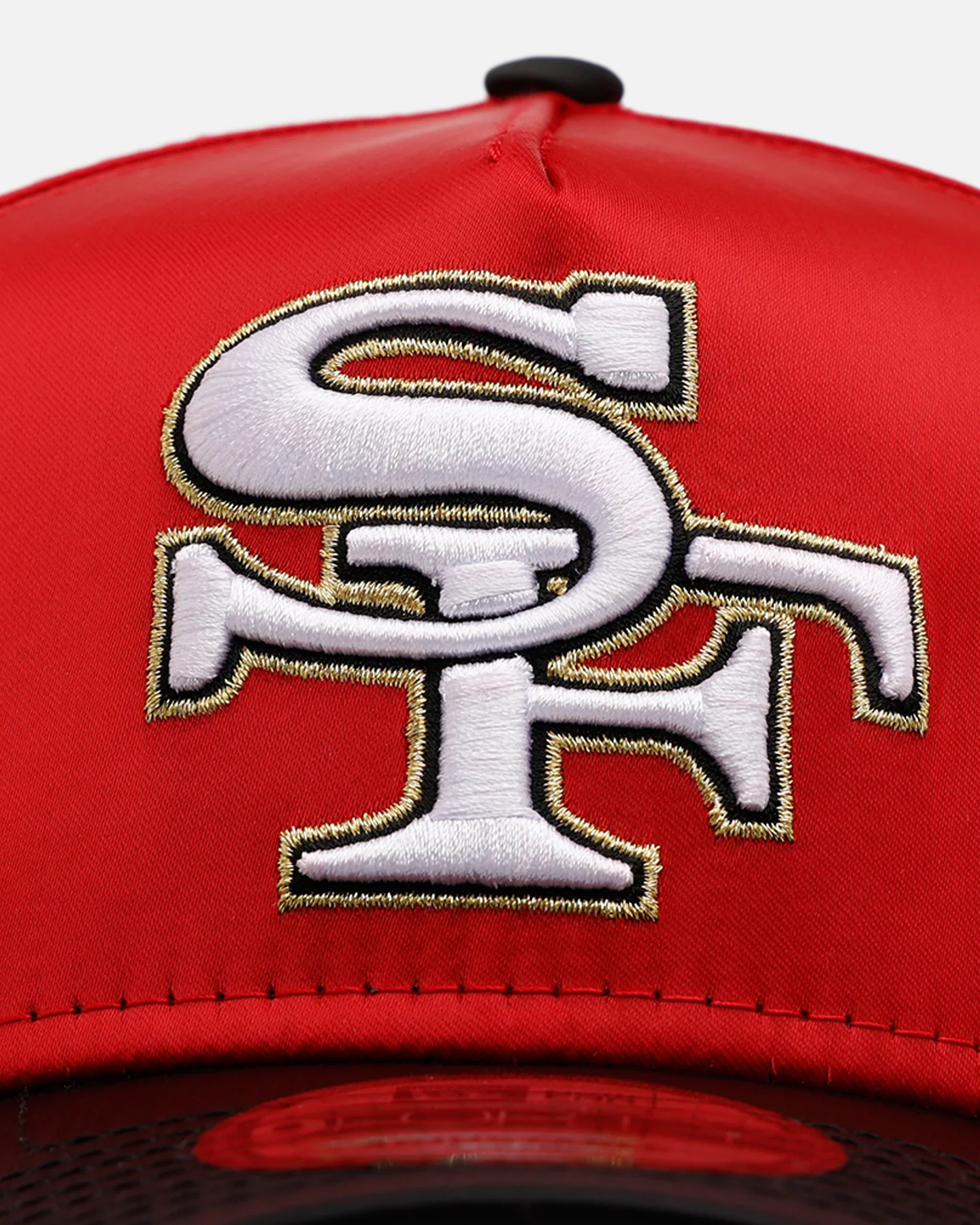 New Era San Francisco 49ers 'Team Color Satin' 9FORTY A-Frame Snapback Official Team Color - Image 6