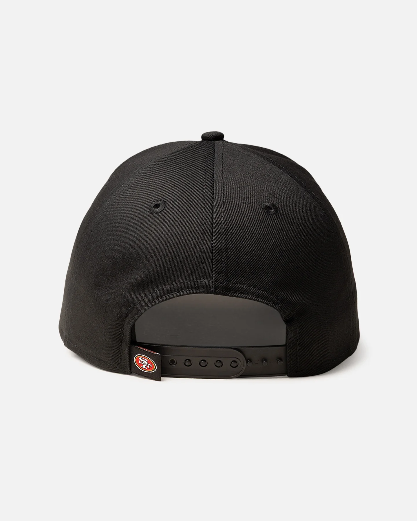 New Era San Francisco 49ers 'Upside Down Logo' 9FORTY A-Frame Snapback Black/Official Team Color - Image 2