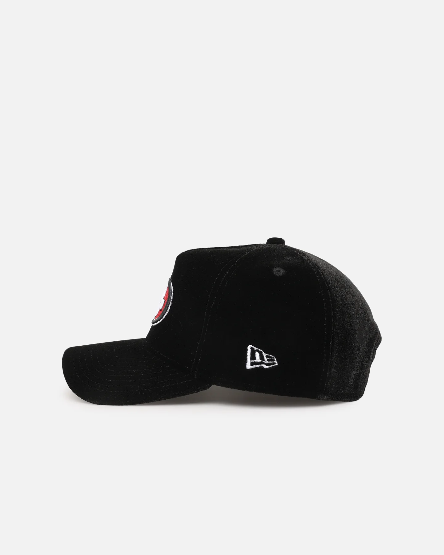 New Era San Francisco 49ers 'Velvet Official Team Color' 9FORTY A-Frame Snapback Black - Image 4