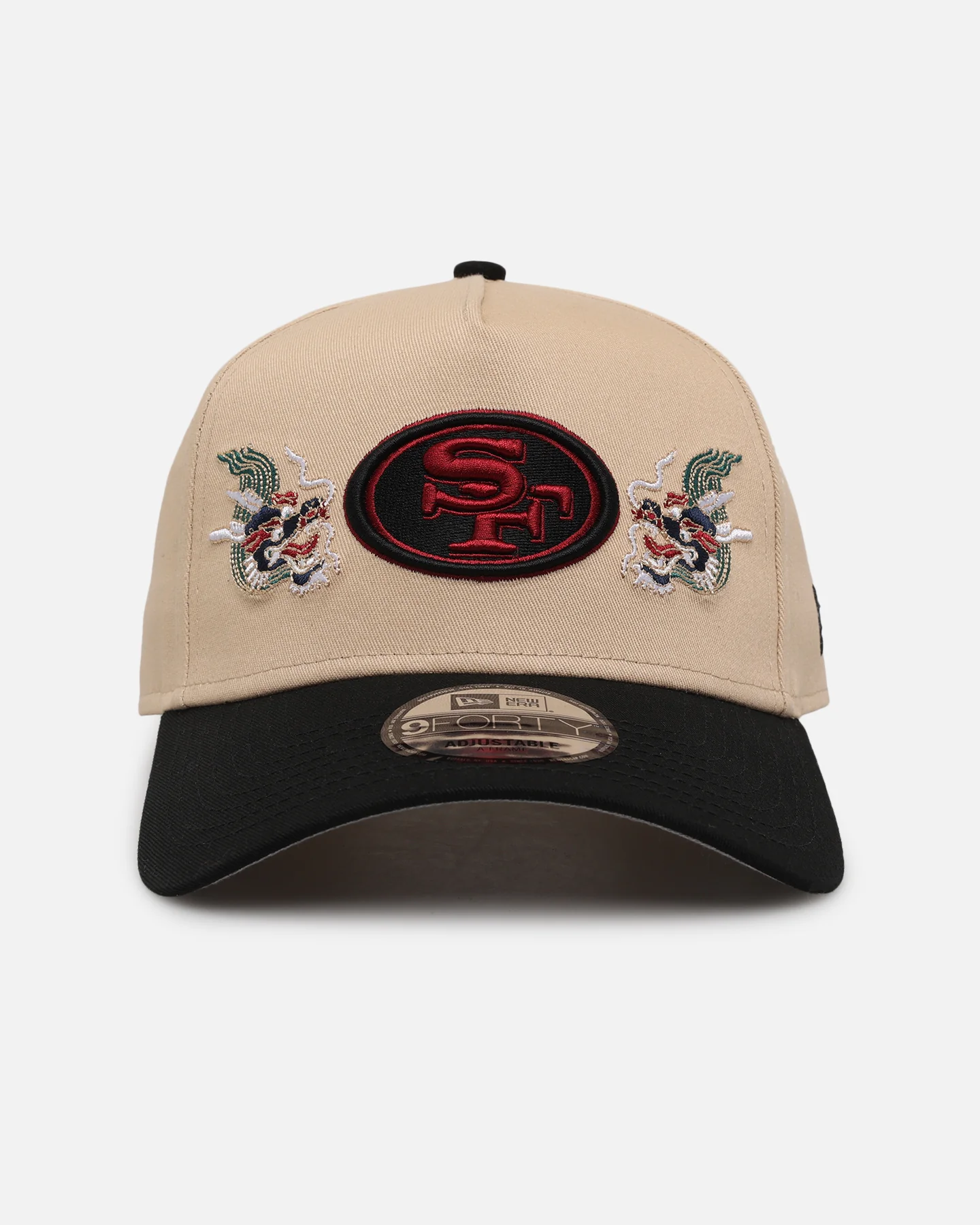 New Era San Francisco 49ers 'Dragon Collection 2.0' 9FORTY A-Frame Snapback Black/Oak