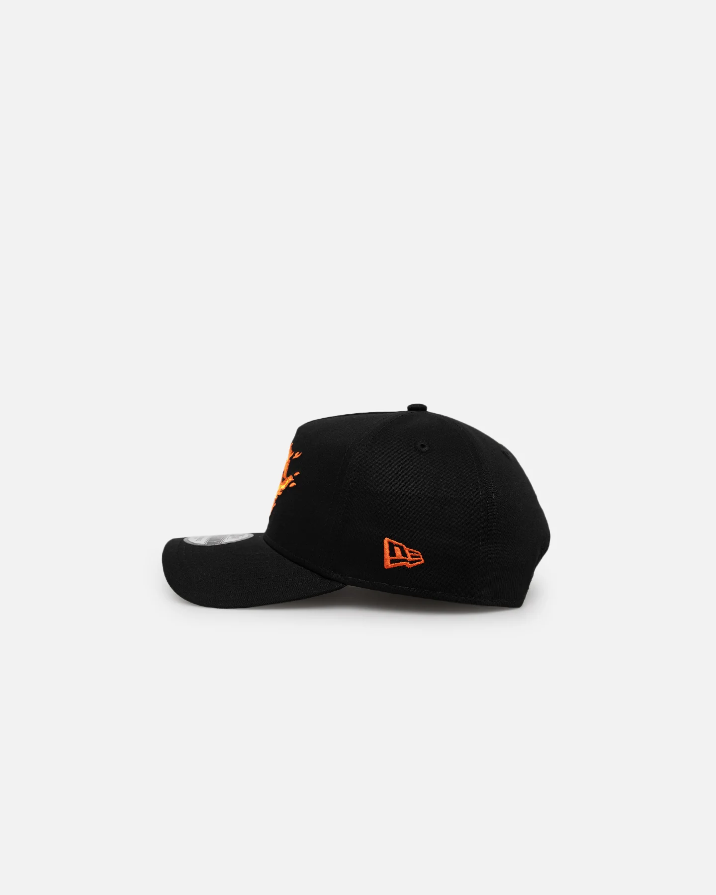 New Era San Francisco Giants 'Black Flame' 9FORTY A-Frame Snapback Black/Flame - Image 4