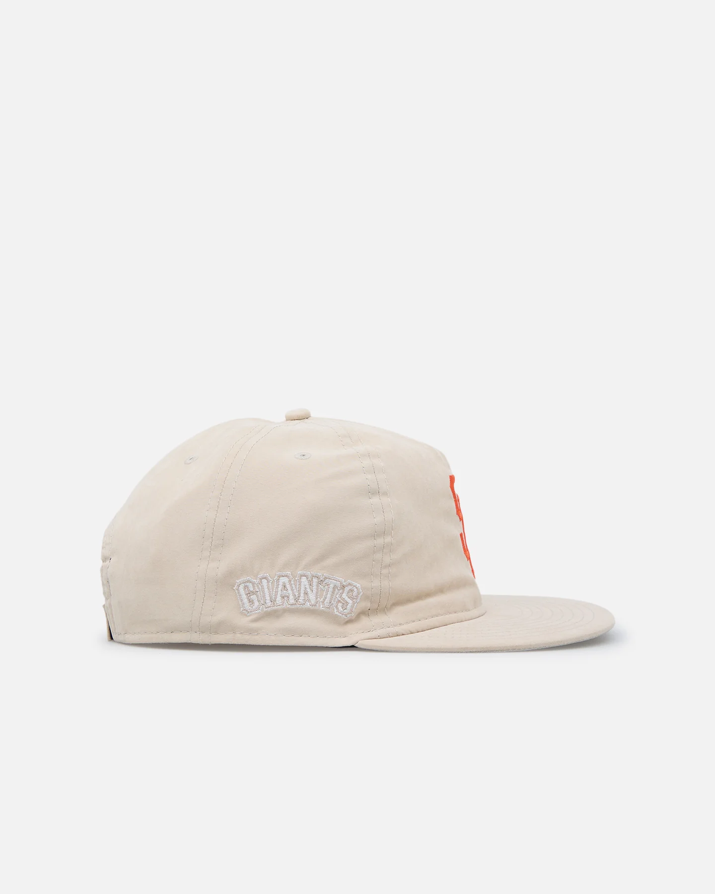 New Era San Francisco Giants 'Brushed Nylon Retro Crown' 9FIFTY Adjustable Strapback Cream - Image 3