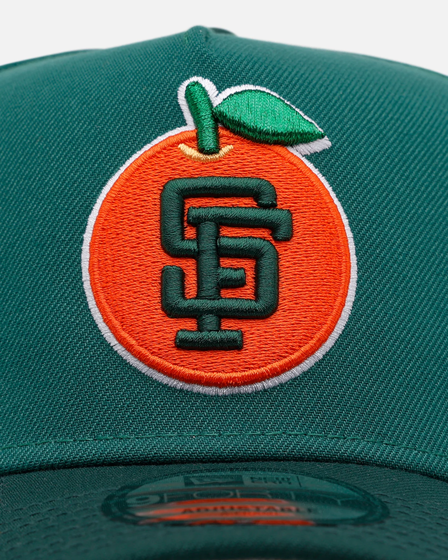New Era San Francisco Giants 'Citrus 2.0' 9FORTY A-Frame Snapback Dark Green/Orange - Image 5