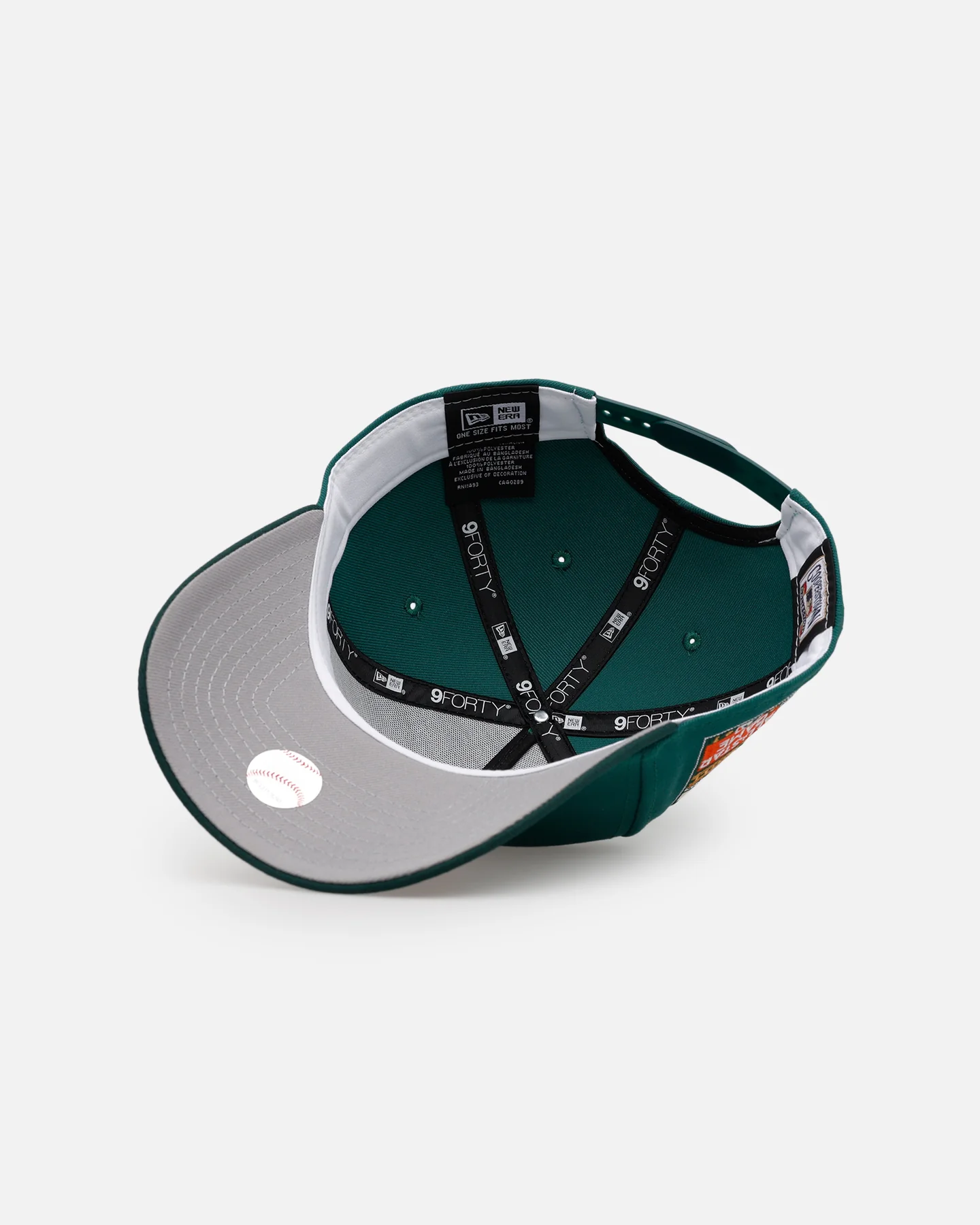 New Era San Francisco Giants 'Citrus 2.0' 9FORTY A-Frame Snapback Dark Green/Orange - Image 6