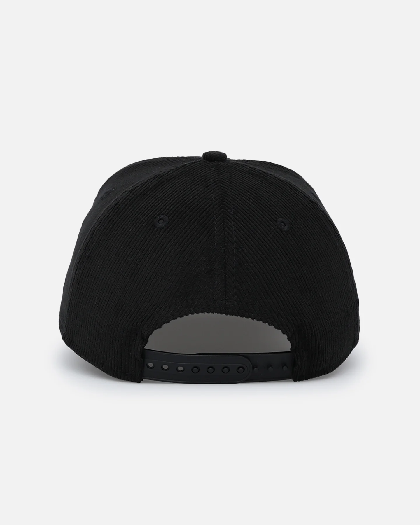 New Era San Francisco Giants 'Corduroy Suede' Pre-Curved Golfer Snapback Washed Black - Image 3
