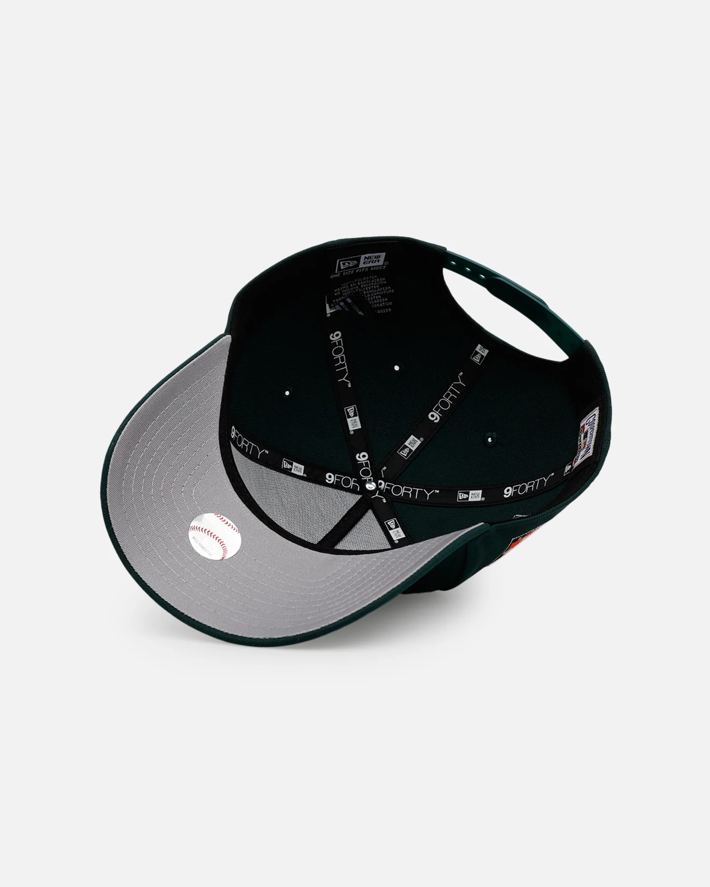 New Era San Francisco Giants 'Evergreen' 9FORTY A-Frame Snapback Dark Green - Image 6