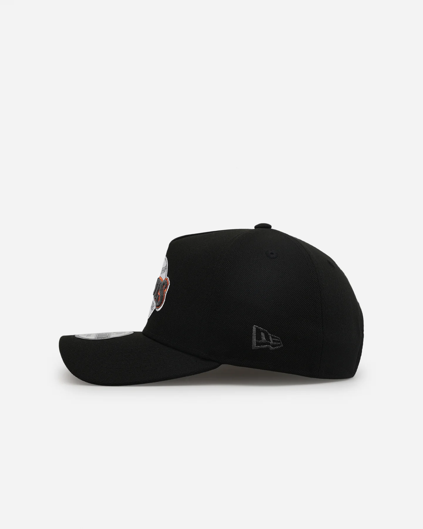 New Era San Francisco Giants 'Metallic Wordmark' 9FORTY A-Frame Snapback Black - Image 4