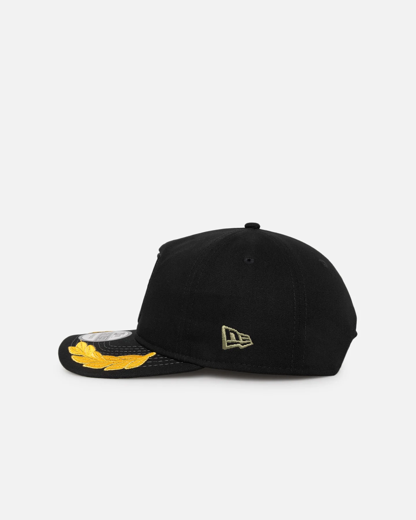 New Era San Francisco Giants 'Military Patch' Pre-Curved Golfer Snapback Black - Image 5