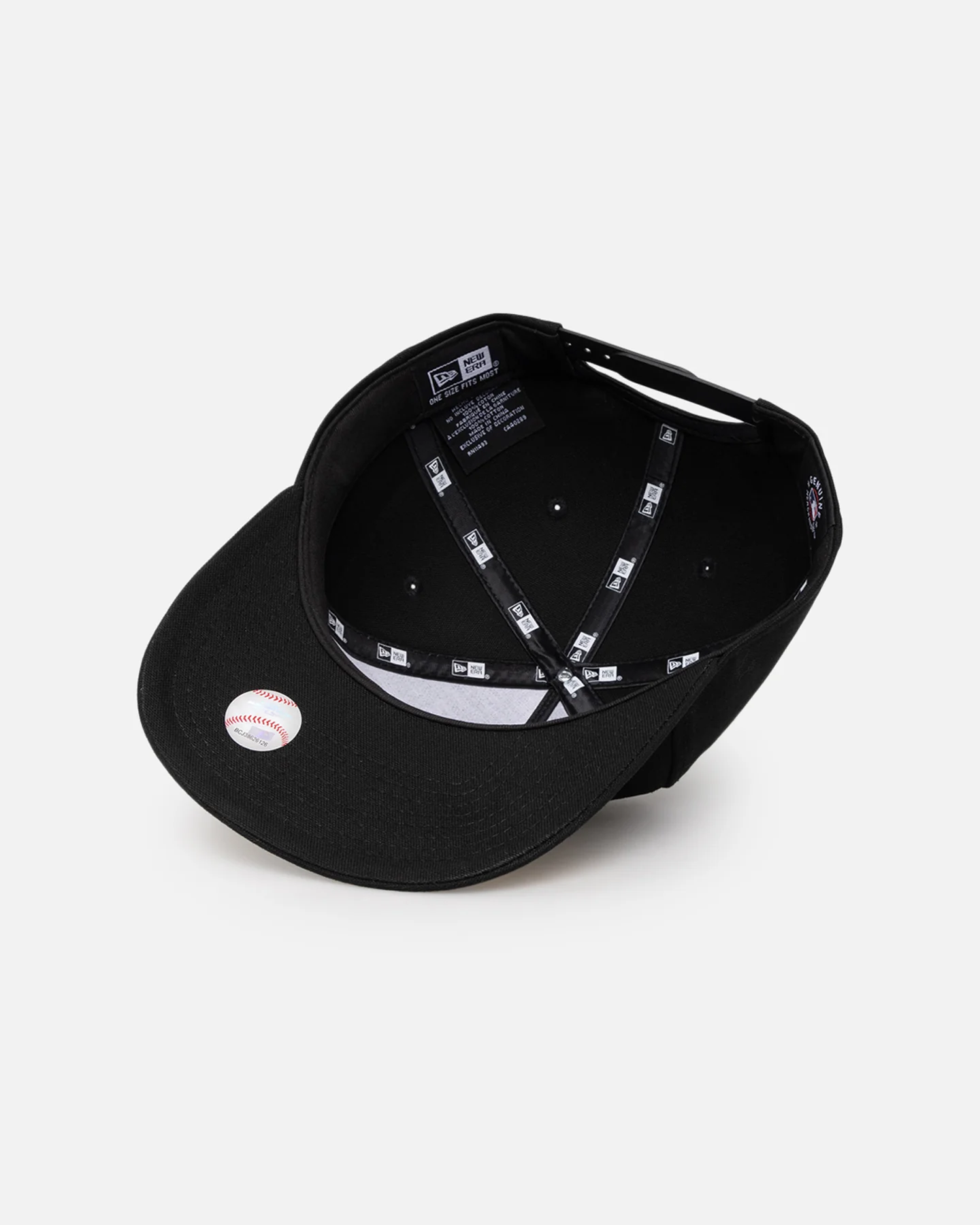New Era San Francisco Giants 'Military Patch' Pre-Curved Golfer Snapback Black - Image 7