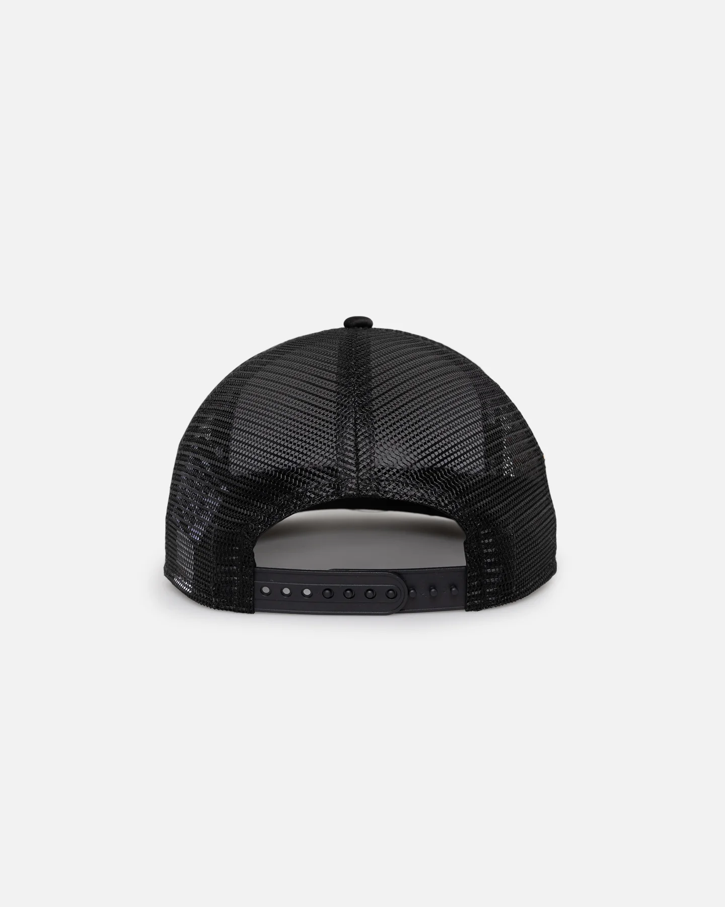 New Era San Francisco Giants 'Puff Print' Pre-Curved Golfer Trucker Snapback Black - Image 2