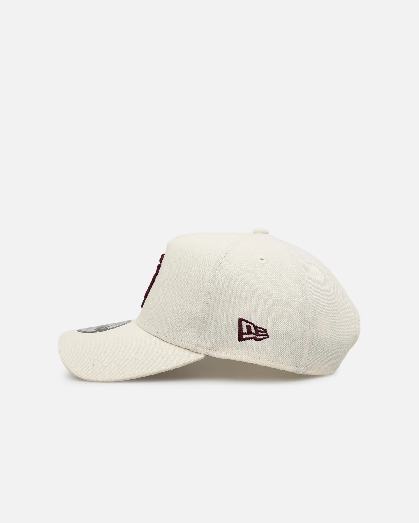 New Era San Francisco Giants 'Too Clean 2.0' 9FORTY A-Frame Snapback Chrome/Maroon - Image 4