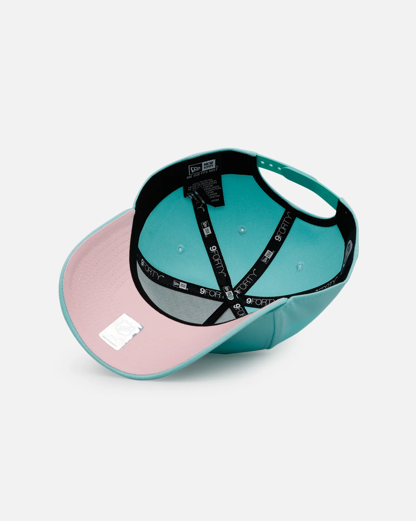 New Era Seattle Kraken 'Cherry Blossoms' 9FORTY A-Frame Snapback Official Team Color - Image 6