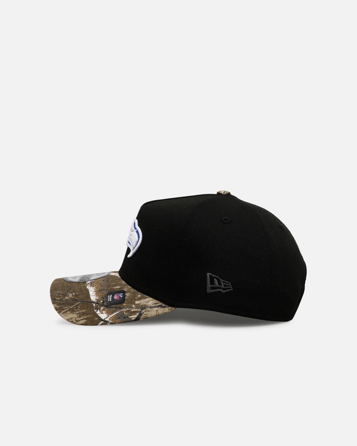 New Era Seattle Seahawks 'Black Crown Realtree Visor' 9FORTY A-Frame Snapback Realtree Edge/Black - Image 4