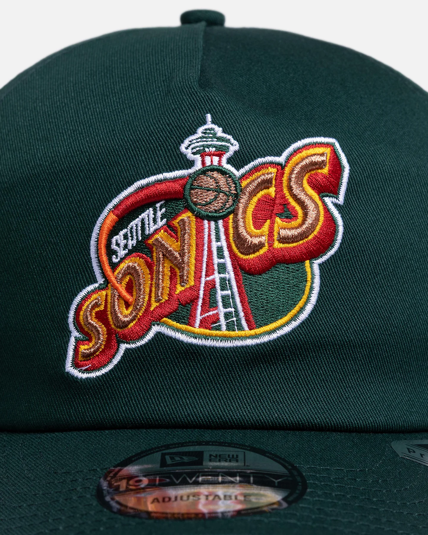 New Era Seattle SuperSonics 'Dark Green' 19TWENTY Snapback Dark Green - Image 5